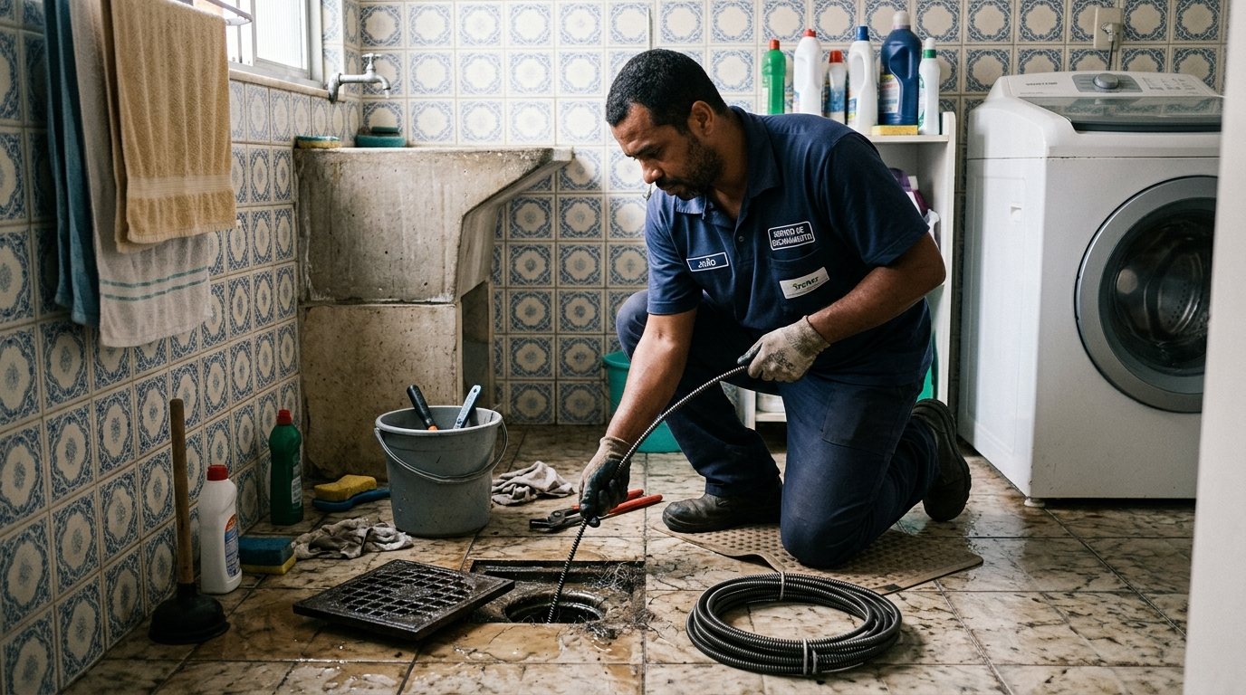Ralo com Mau Cheiro